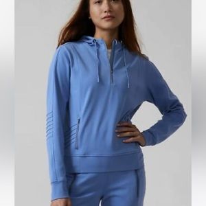 Athleta Venice Moto Hoodie